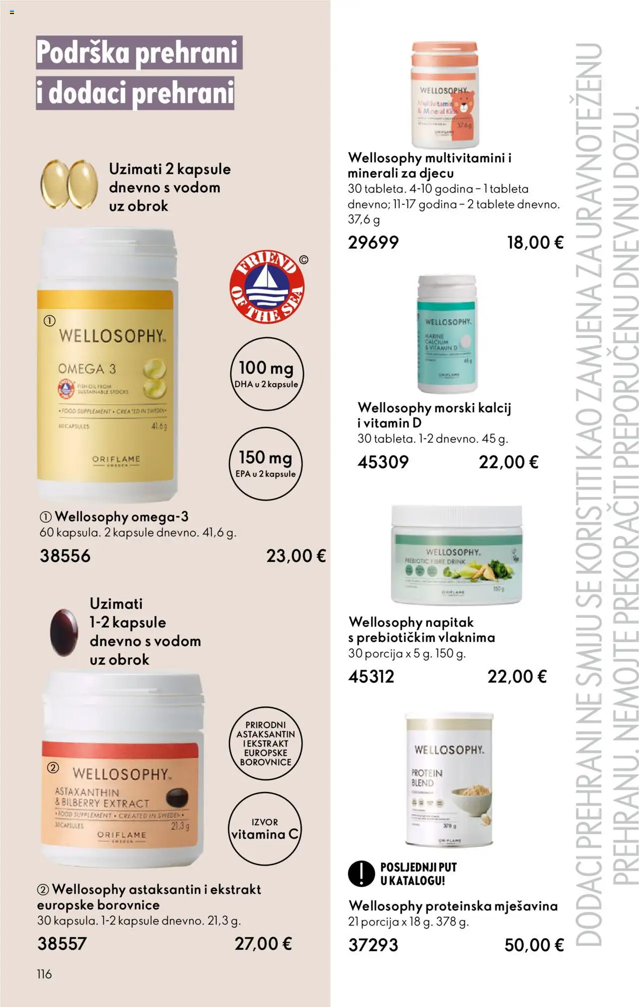 Oriflame katalog | vrijedi od 08.10.2025 | Stranica: 116 | Proizvodi: Borovnice, Tableta