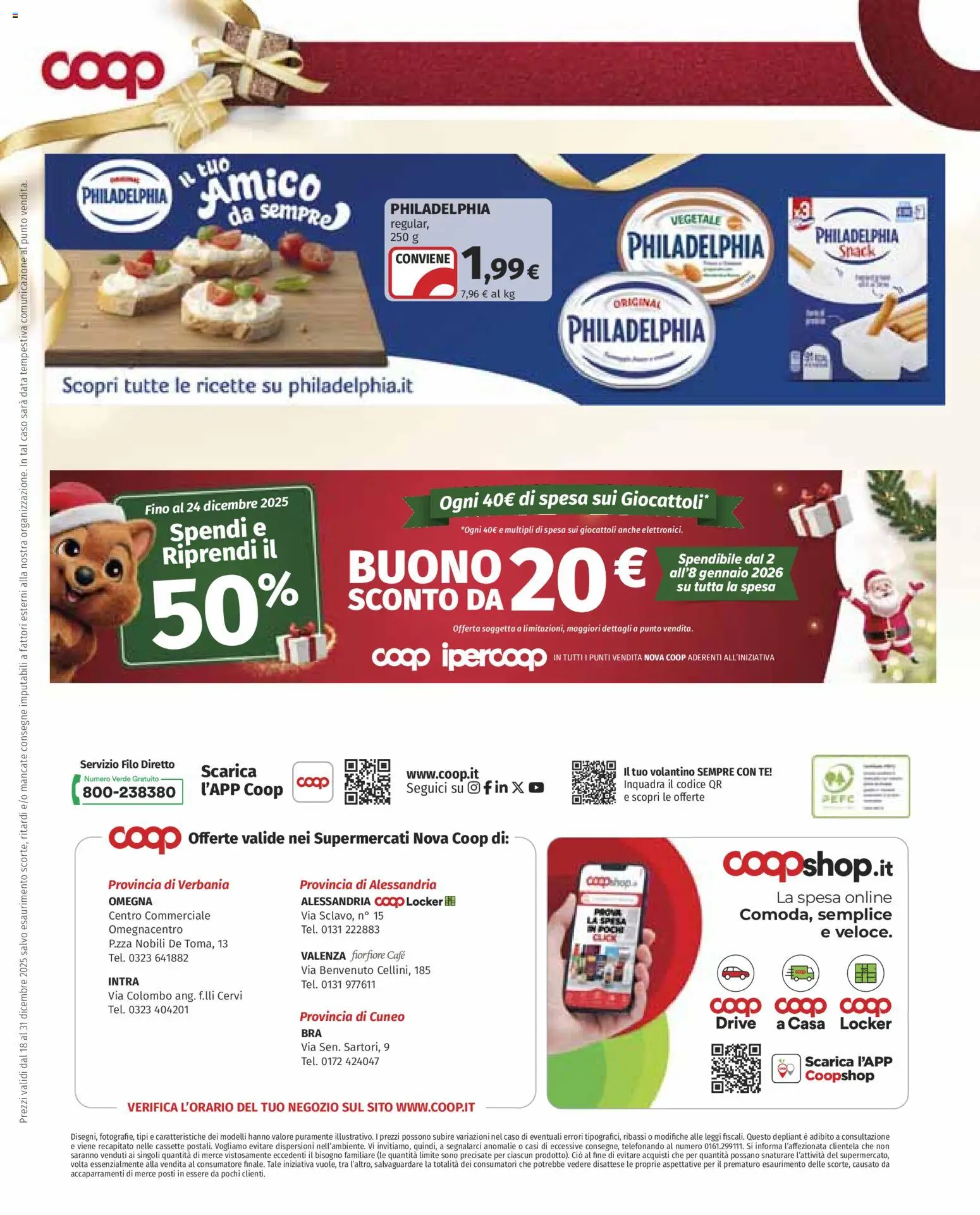 Volantino COOP del 18.12.2025 | Pagina: 26 | Prodotti: Tè, Data