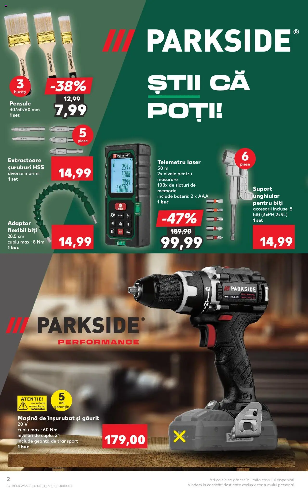 Catalog Kaufland - Tulcea – valabil de la 27.08.2025 | Pagină: 2 | Produse: Geantă, Adaptor, Telemetru, Baterii