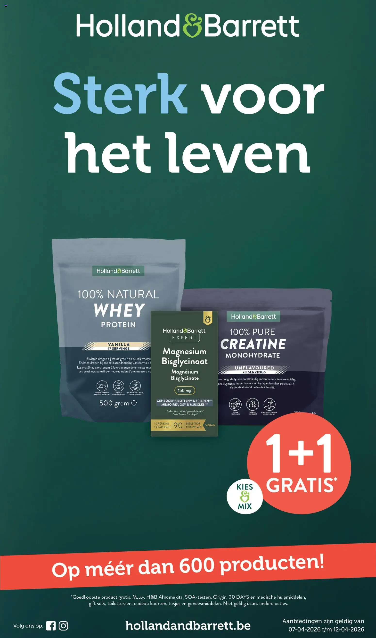 {H1} | Pagina: 1 | Producten: Whey, La