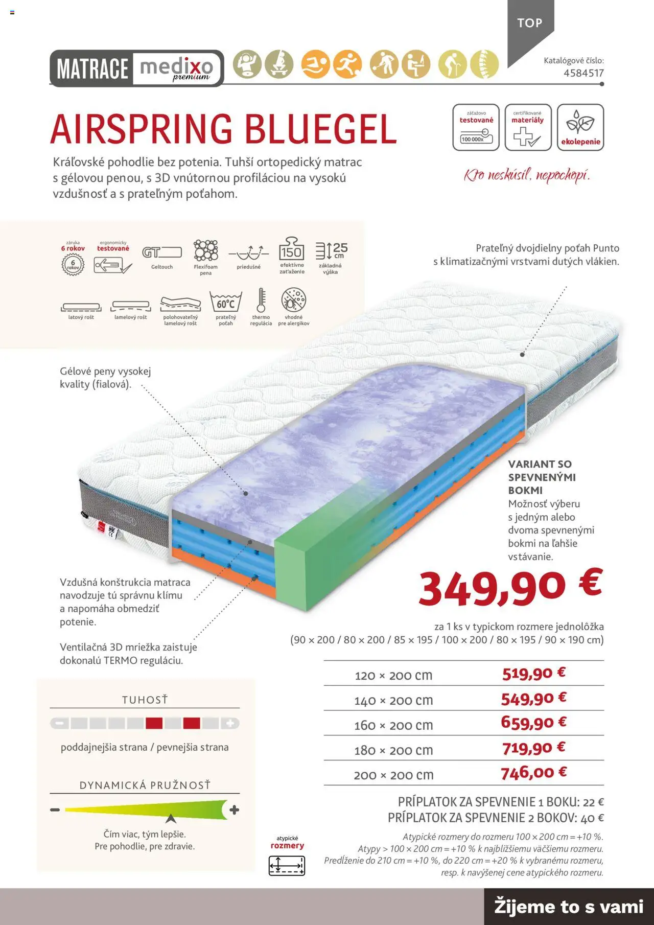 Nové ASKO nábytok akcie – leták je platný od 05.06.2025 | Strana: 39 | Produkty: Matrace, Matrac