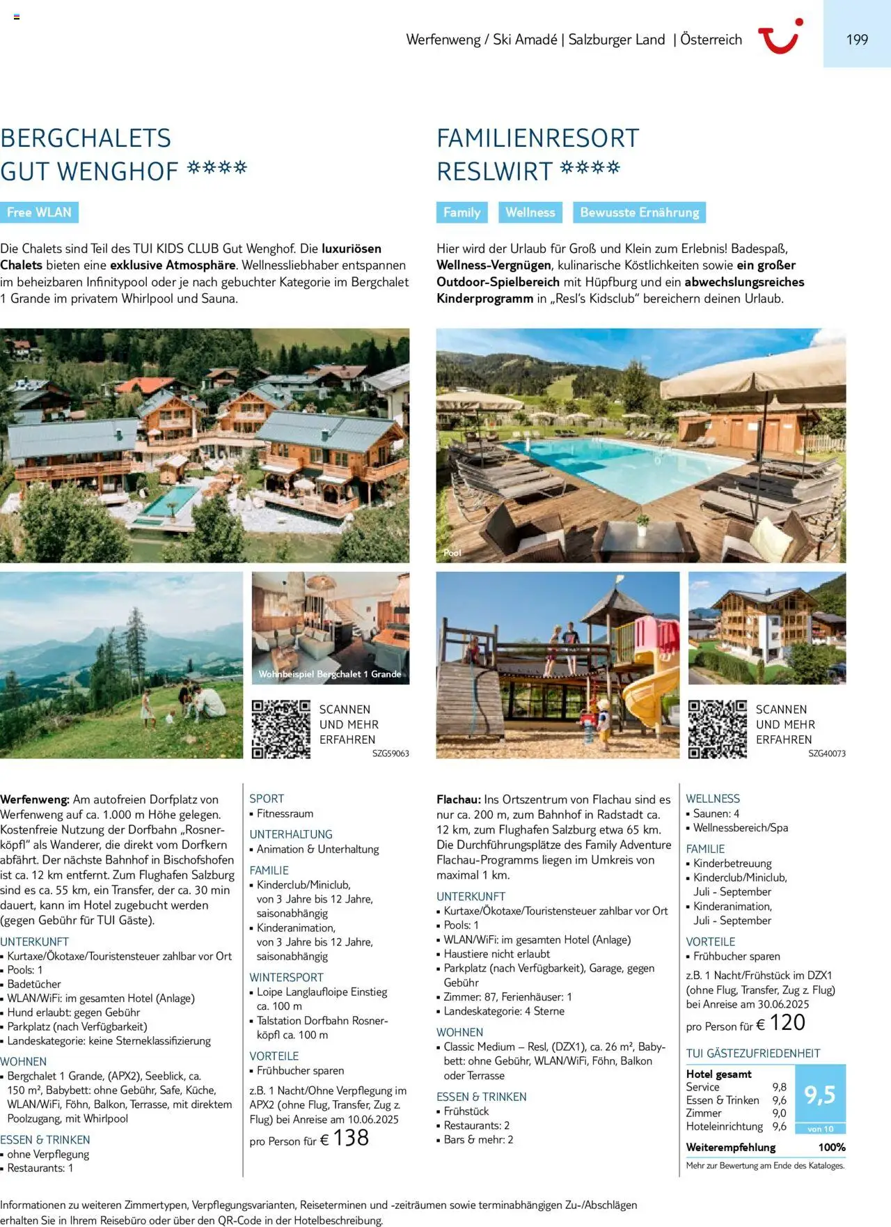 TUI Prospekt 	 – gültig ab 01.11.2024 | Seite: 199 | Produkte: Bett, Babybett, Ski