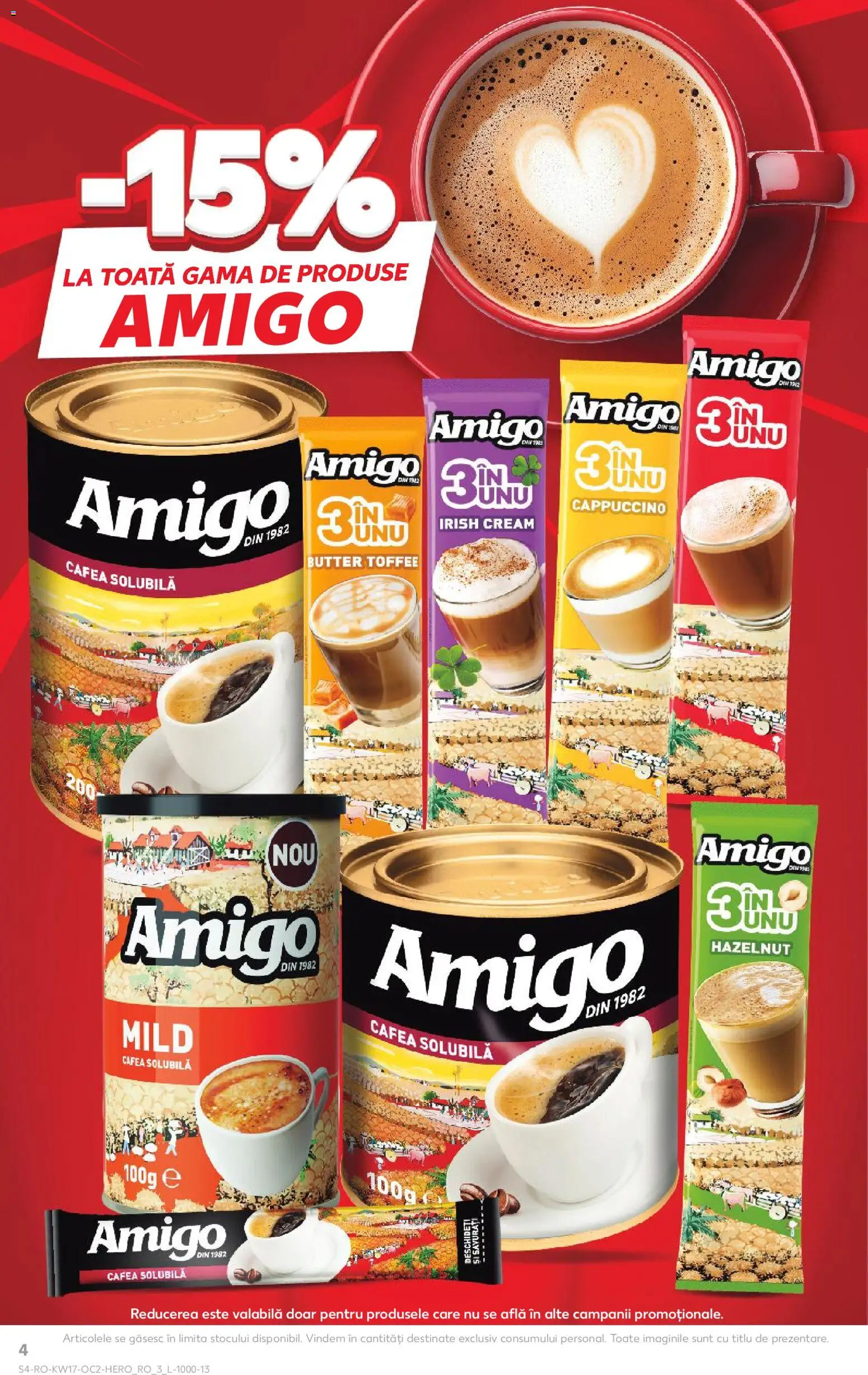 Noul catalog Kaufland – valabil de la 22.04.2026 | Pagină: 4 | Produse: Cafea