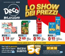Anteprima del volantino Decò MaxiStore - Casamassima catalogo valido a partire dal 09.01.2026