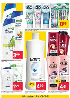 Rusta-mainoslehti voimassa 26.01.2026 alkaen | Sivu: 7 | Tuotteet: Shampoo, Hoitoaine, Hammastahna, Pesuneste