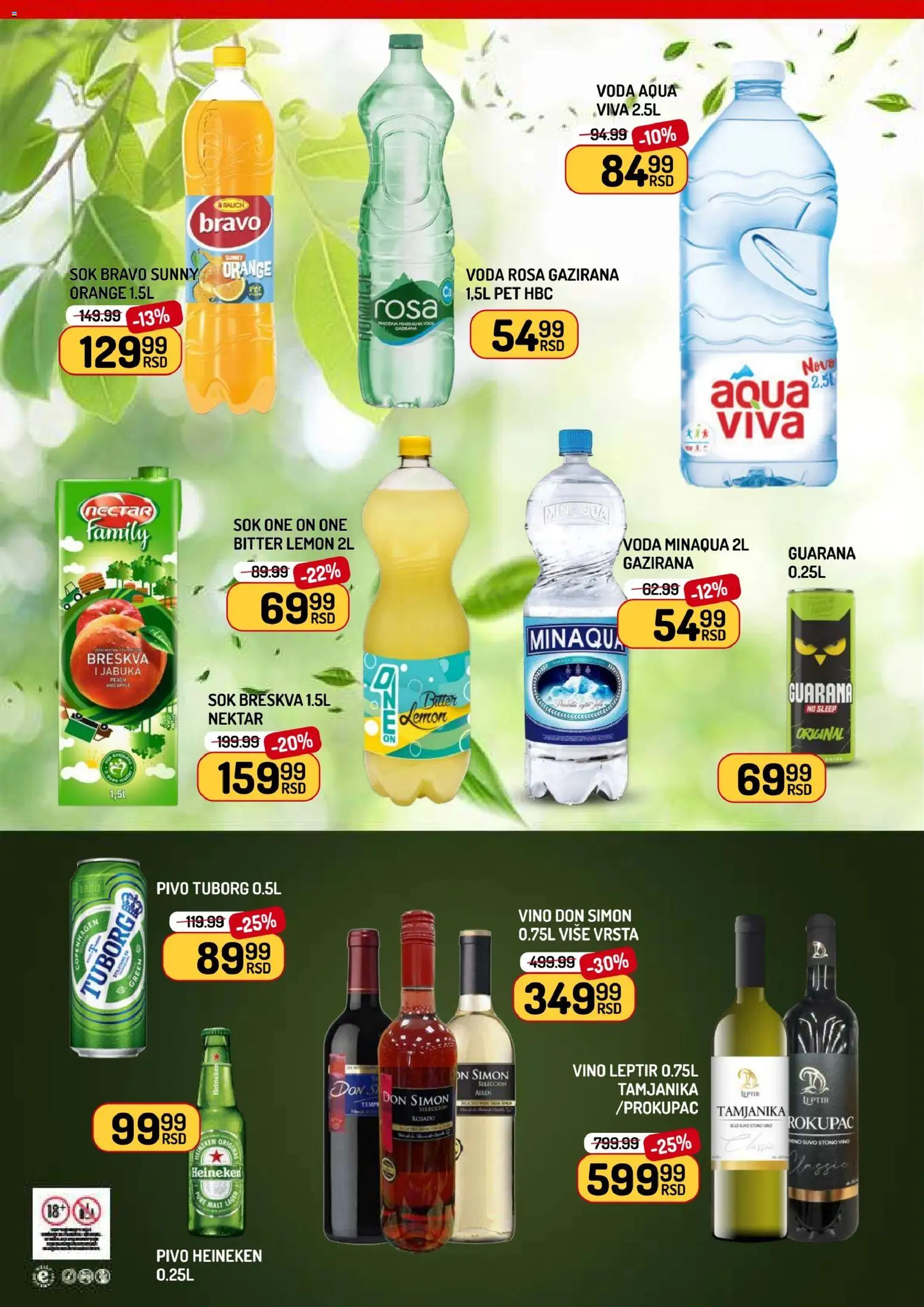 Aman katalog - važi od 21.11.2025 | Strana: 8 | Proizvode: Heineken, Voda, Sok, Vino