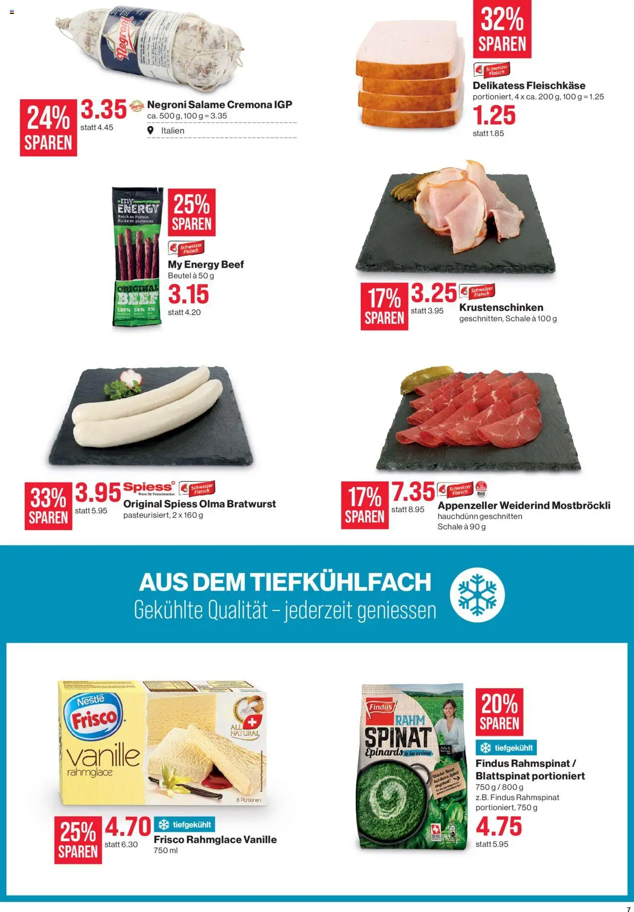 SPAR Aktionen – gültig ab 11.09.2025 | Seite: 7 | Produkte: Bosch, Creme