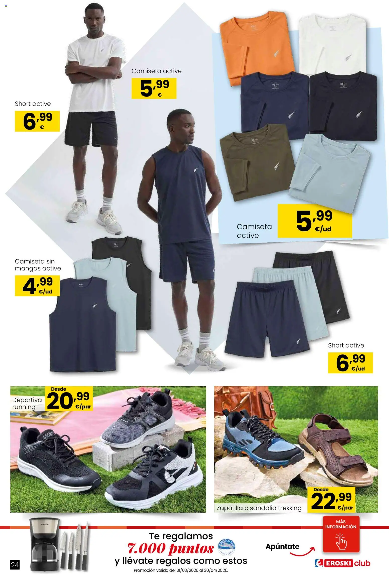 Eroski - Qué planazo │ válido desde el 26.03.2026 | Página: 24 | Productos: Camiseta sin mangas, Té