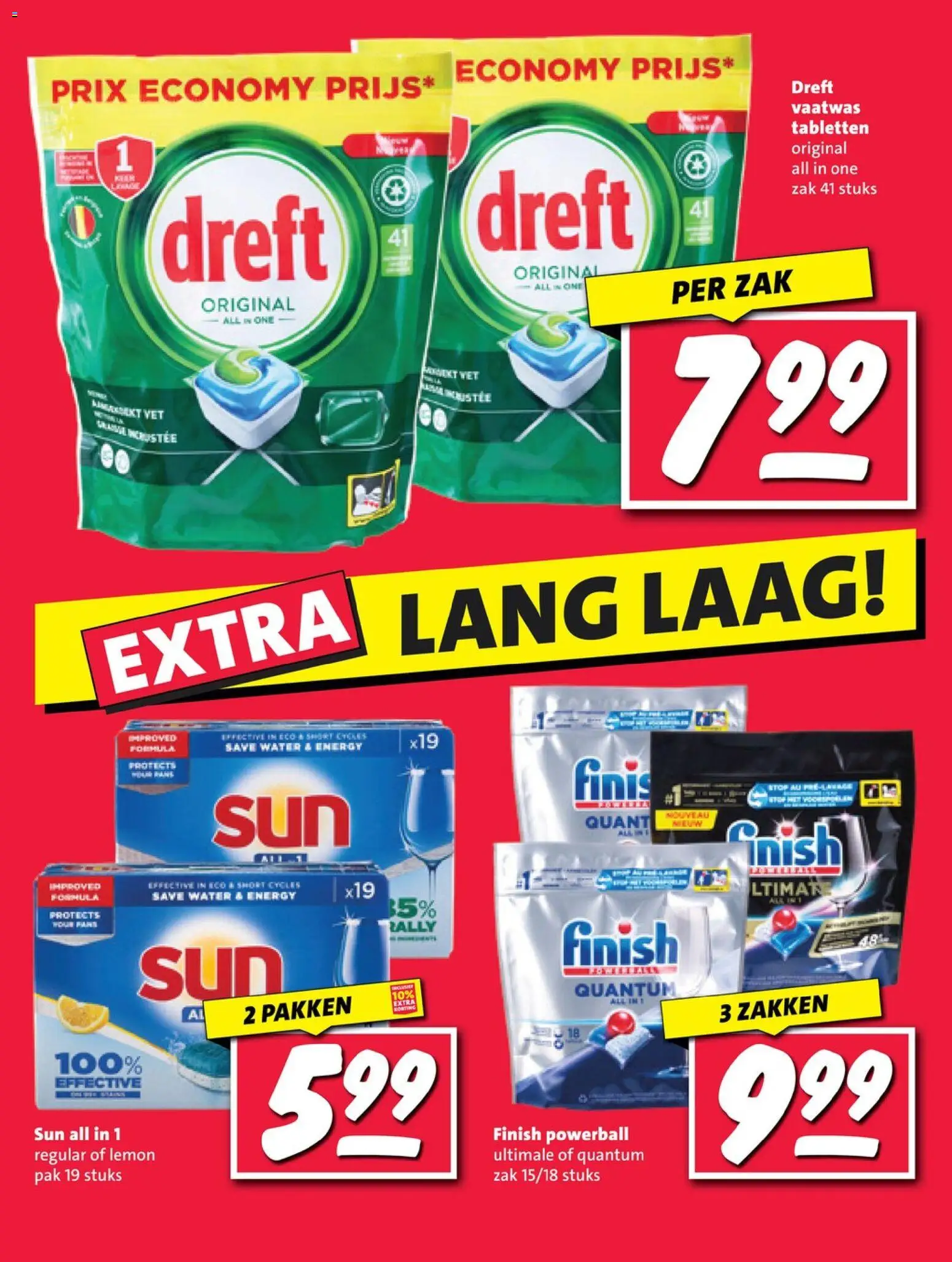 {H1} | Pagina: 29 | Producten: Vaatwas tabletten, Zak, Festék