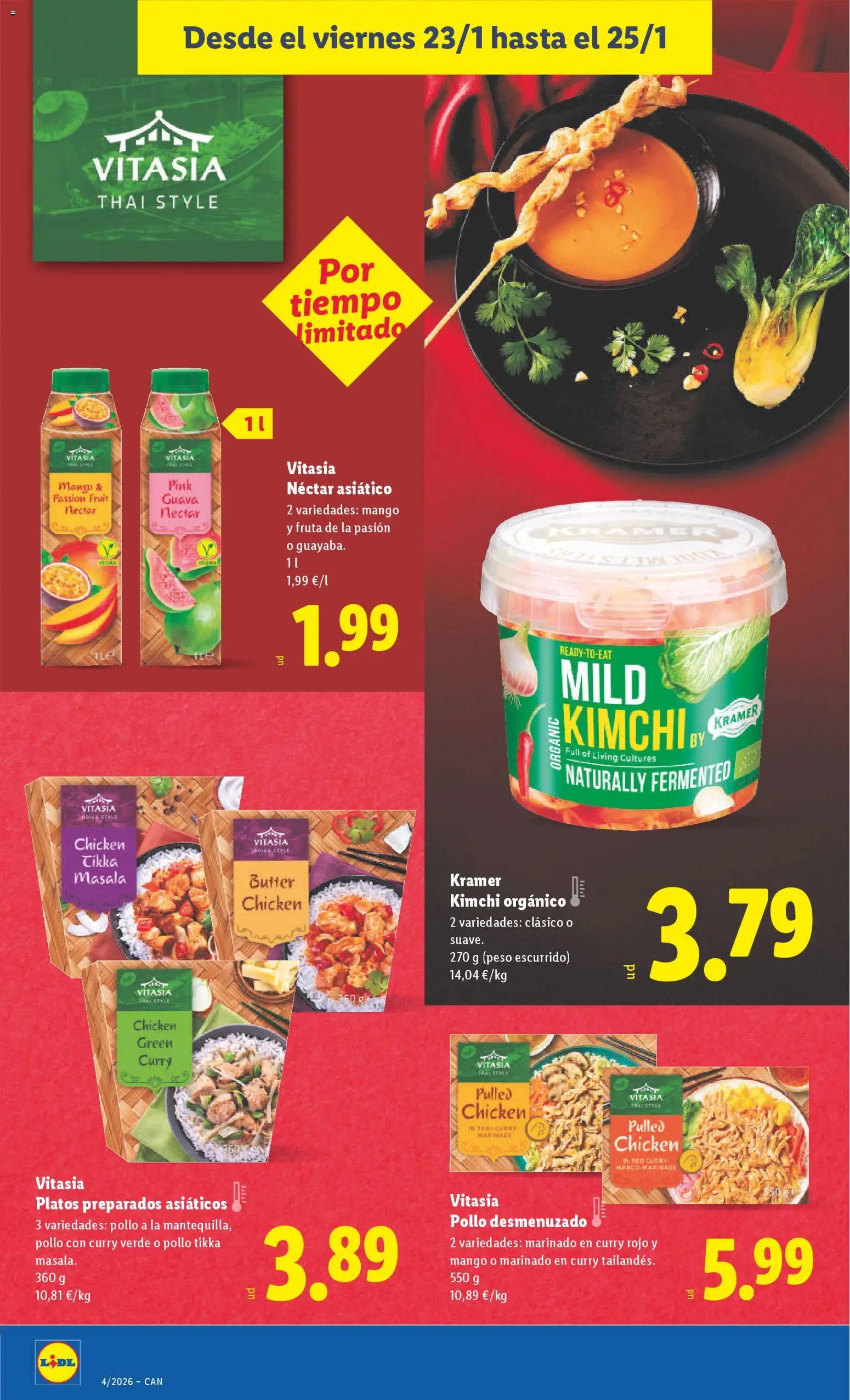 Lidl - Canarias │ válido desde el 19.01.2026 | Página: 30 | Productos: Peso, Ρούτερ, Néctar