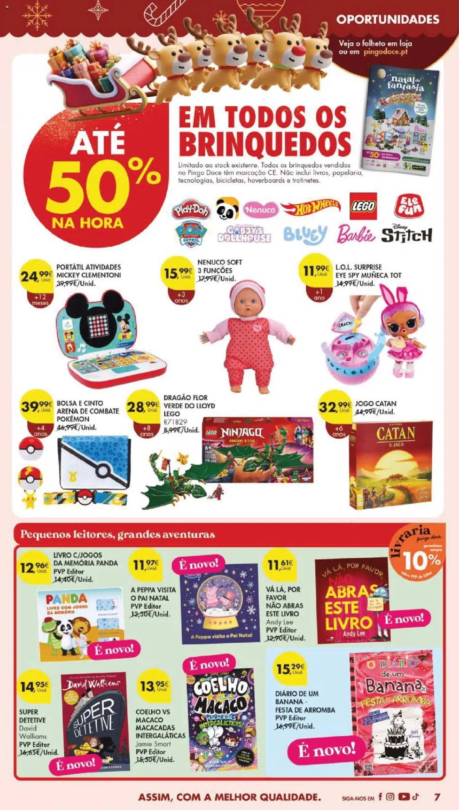 Pingo Doce folheto │ válido de 02.12.2025 | Página: 51 | Produtos: Mouse, Jogos, Bolsa, Coelho