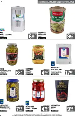 Metro katalog | vrijedi od 01.09.2025 | Stranica: 10 | Proizvodi: Tikvice, Paprika, Feferoni, Kiseli krastavci