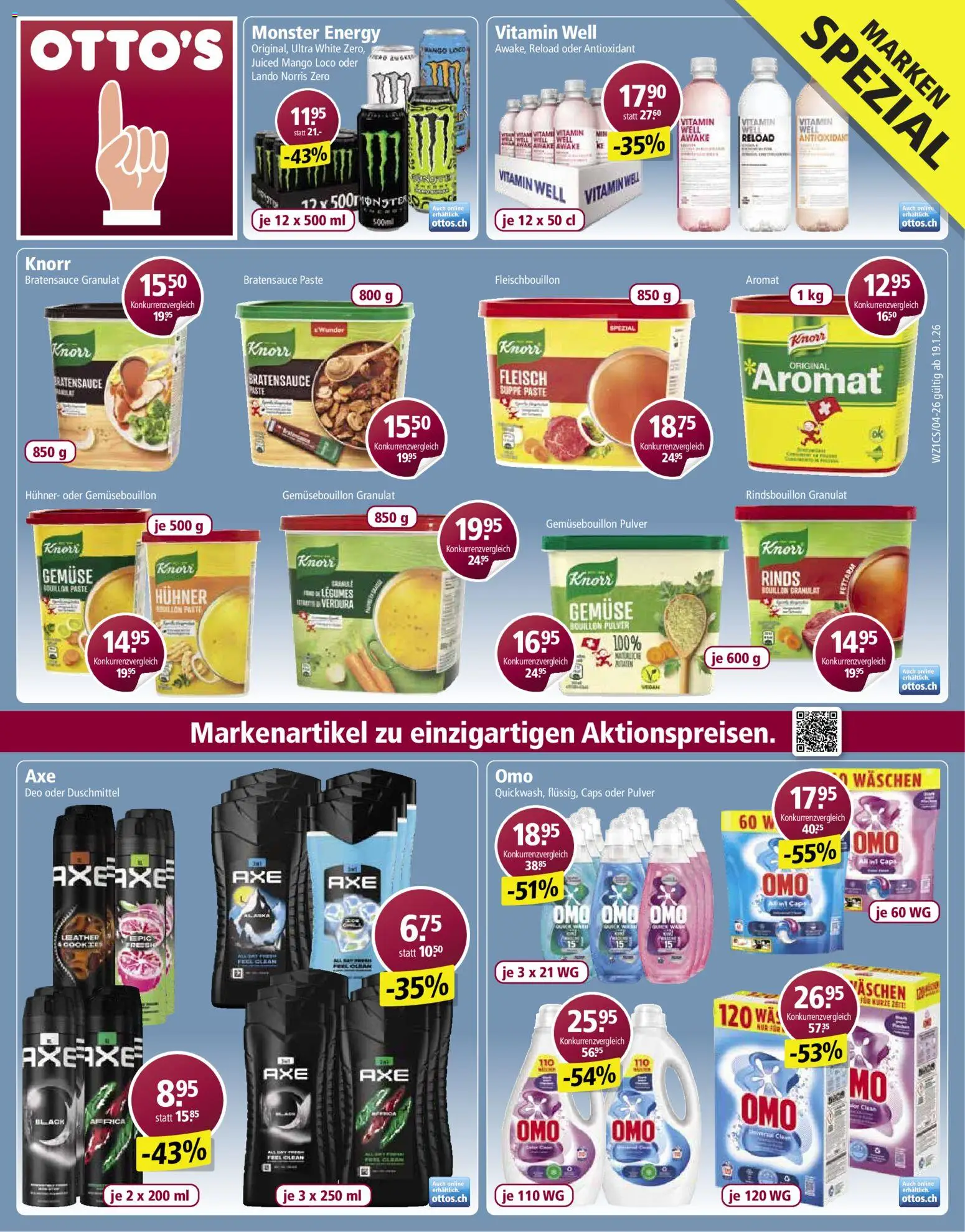Otto's Aktionen Marken Spezial – gültig ab 19.01.2026 | Seite: 1 | Produkte: Pulver, Gemüse, Mango