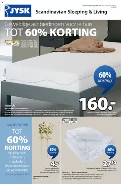 JYSK - Folder - Voorbeeld van een folder van JYSK, geldig van 20.10.2025