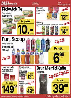 Abc Lavpris - Esbjerg gyldig fra 04.02.2026 | Side: 14 | Produkter: Te, Hindbær, Is, Instant Kaffe