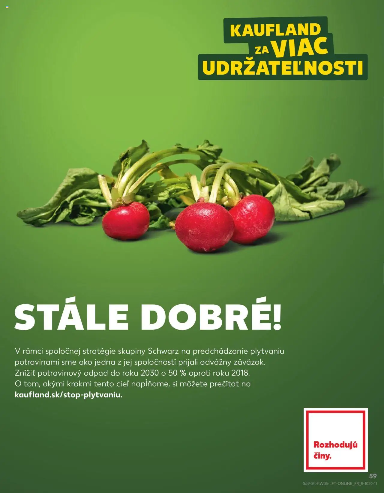 Kaufland SK akciós ujság - amely érvényes a következő dátumtól: 28.08.2025 | Oldal: 59
