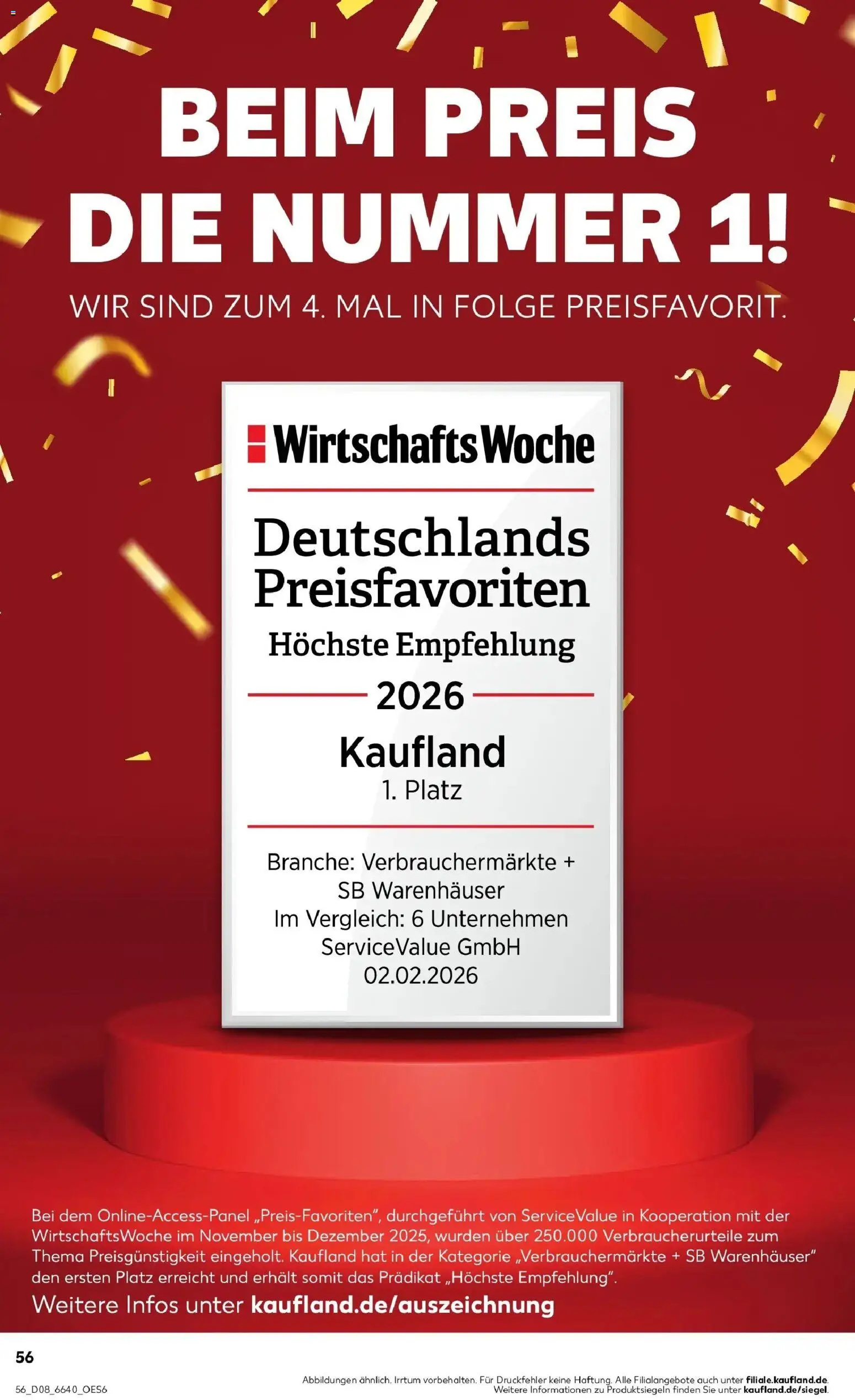 Kaufland prospekt Backnang	 – gültig ab 19.02.2026 | Seite: 64