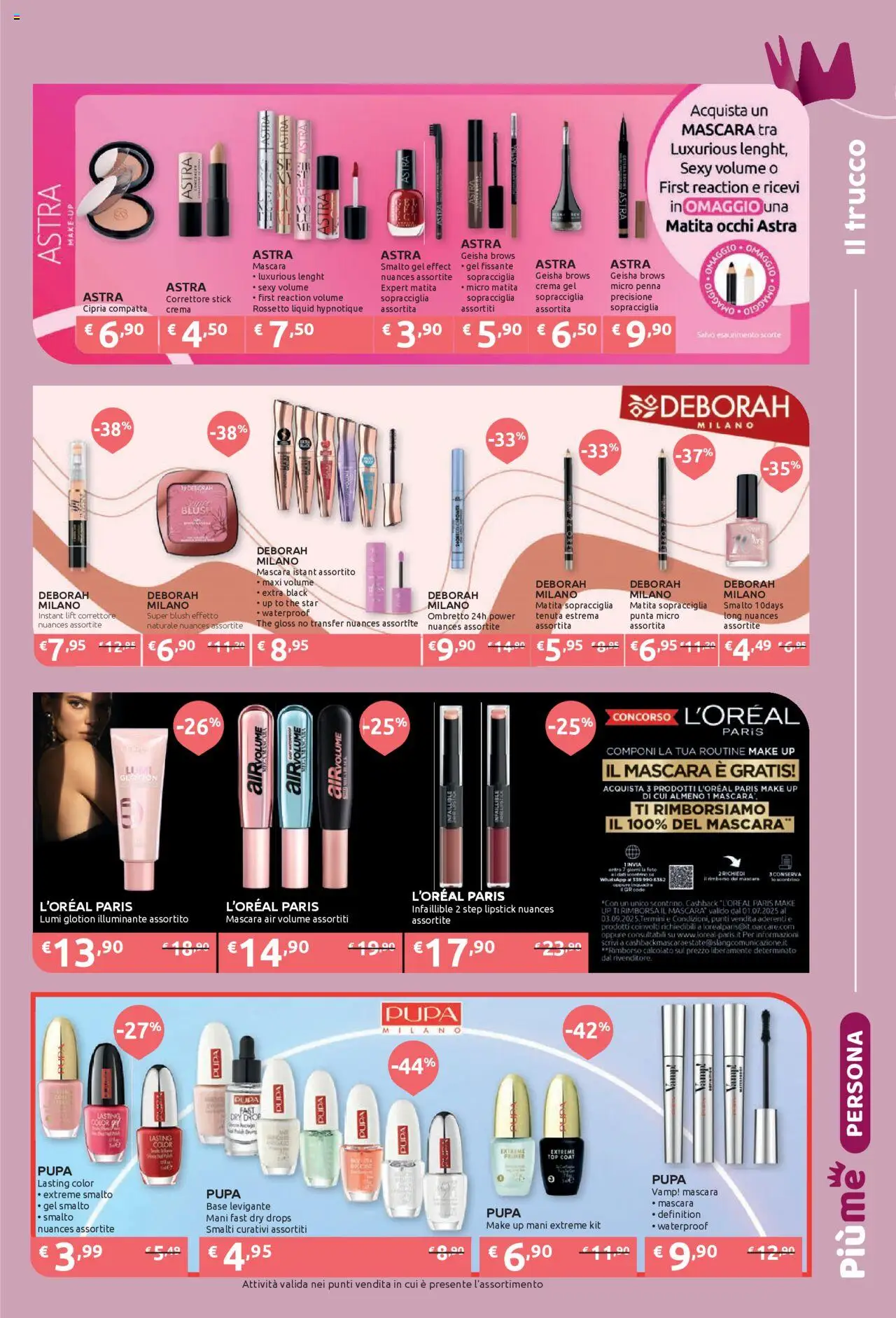 Volantino IperSoap del 04.08.2025 | Pagina: 23 | Prodotti: Crema, The, Trucco, Cipria