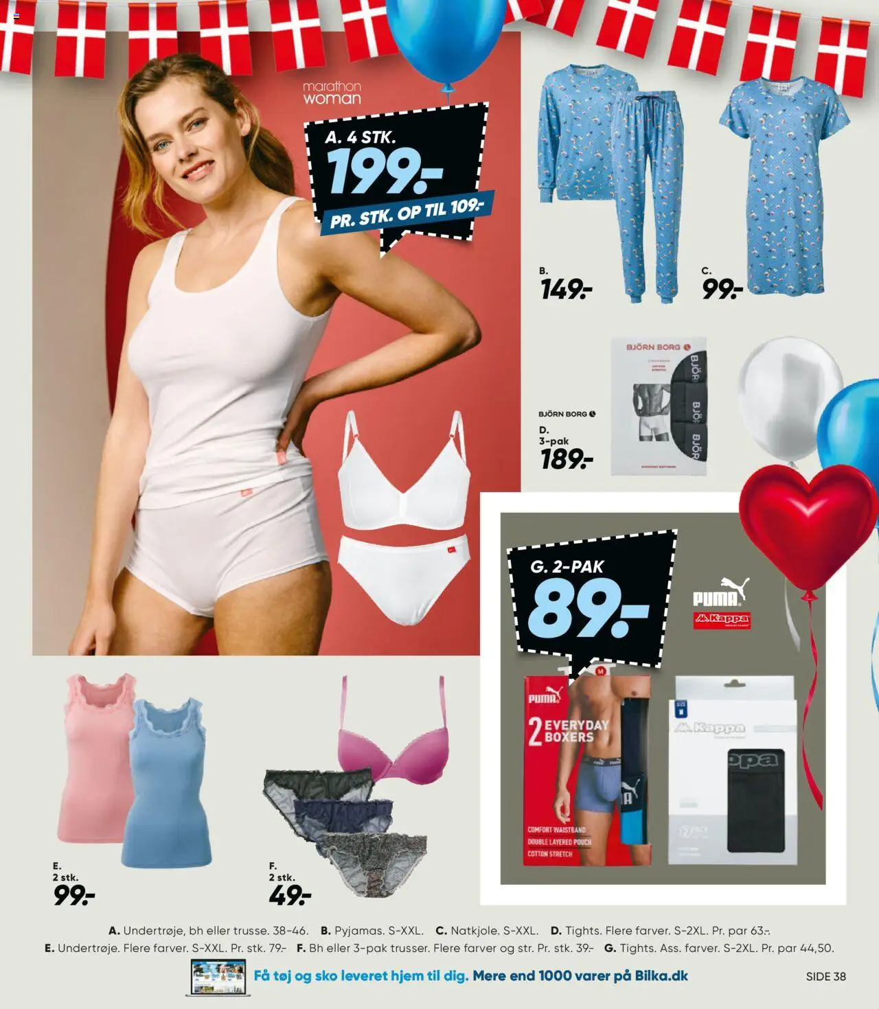 Bilka Tilbudsavis gyldig fra 25.07.2025 | Side: 27 | Produkter: BH, Sko, Tøj