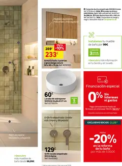 Vista previa Leroy Merlin Proyectos válido desde el 10.02.2026 | Página: 7 | Productos: Muebles, Armario, Lavabo, Ducha