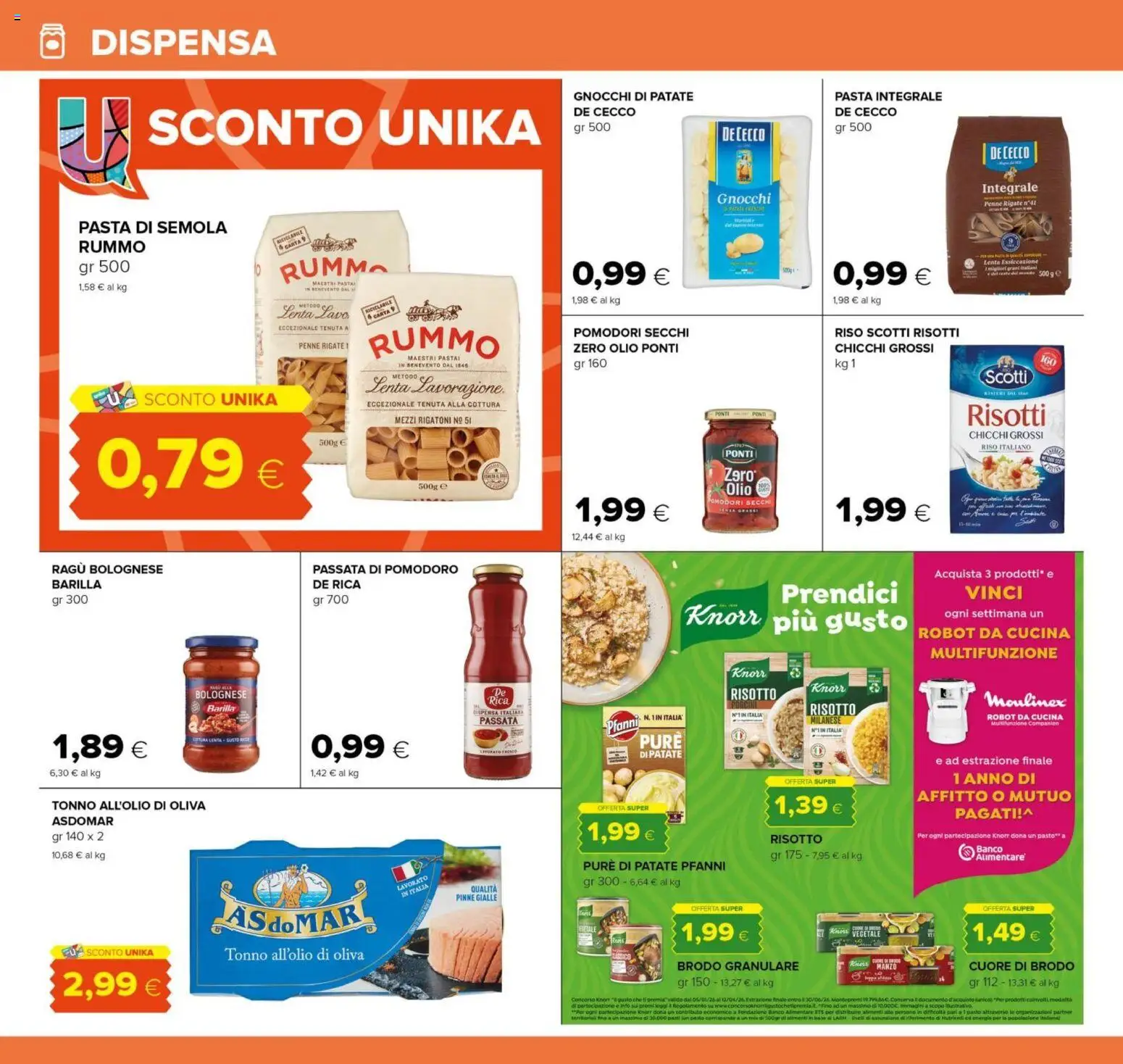 Volantino Oasi del 29.01.2026 | Pagina: 16 | Prodotti: Patate, Olio, Gnocchi, Pomodori secchi