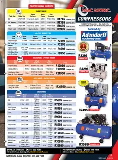Adendorff specials catalogue – valid from 01.11.2025 | Page: 19 | Products: Belt, Tank