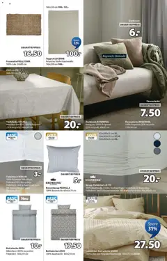 JYSK Aktionen ab 03.02.2026 gültig | Seite: 8 | Produkte: Teppich, Bettwäsche, Fußmatte