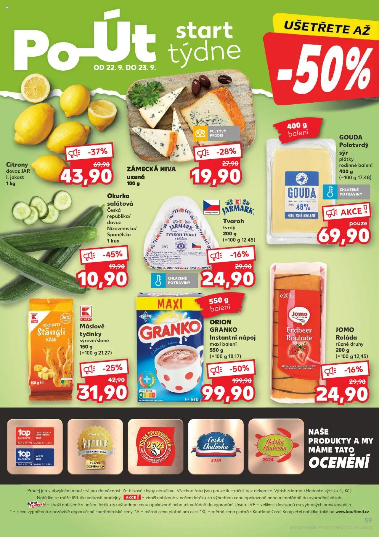 Kaufland leták - Ostrava od 17.09.2025 | Strana: 59