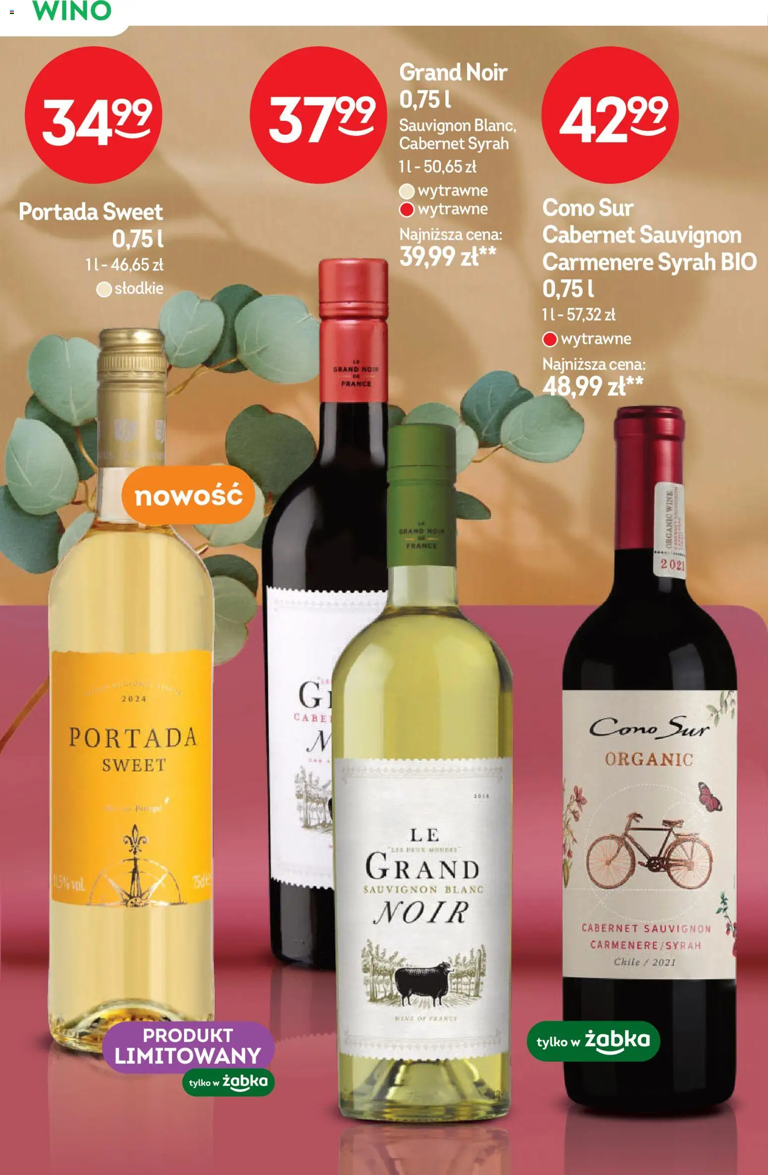 Żabka gazetka - Katalog win od 04.03.2026 | Strona: 6 | Produkty: Wino