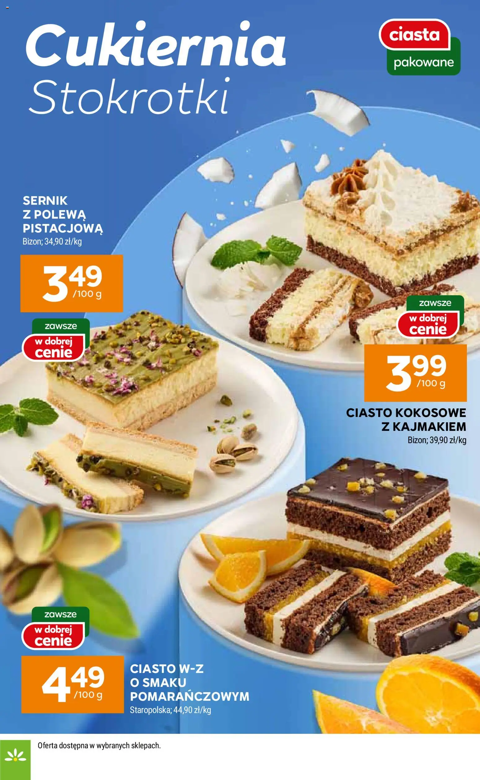 Stokrotka Gazetka od 13.11.2025 | Strona: 19 | Produkty: Ciasto