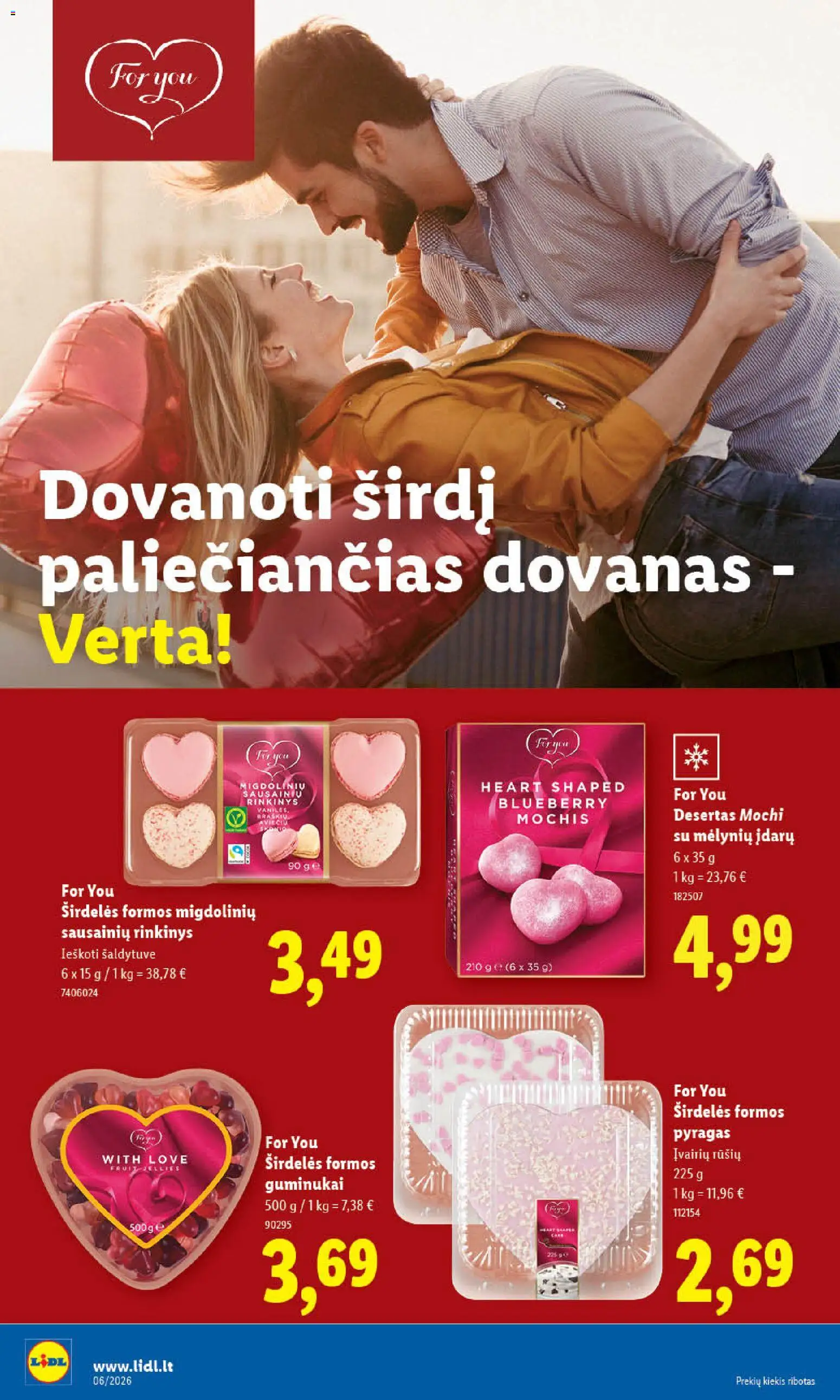 LIDL akcijos nuo 02.02.2026 | Puslapis: 20 | Prekių: Pyragas, Guminukai