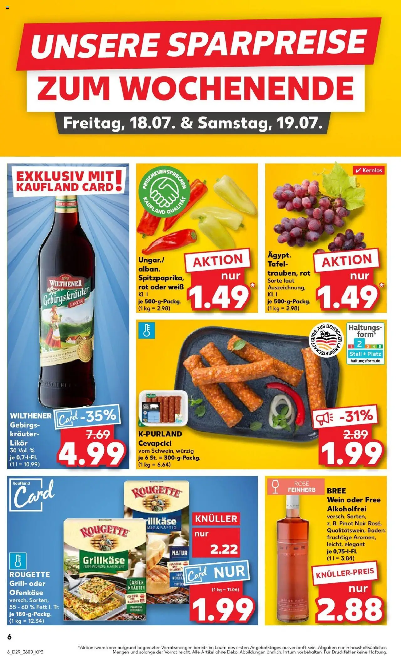 Kaufland prospekt Hoyerswerda	 - gültig ab dem 21.07.2025 | Seite: 19 | Produkte: Grill, Wilthener, Bree, Wein