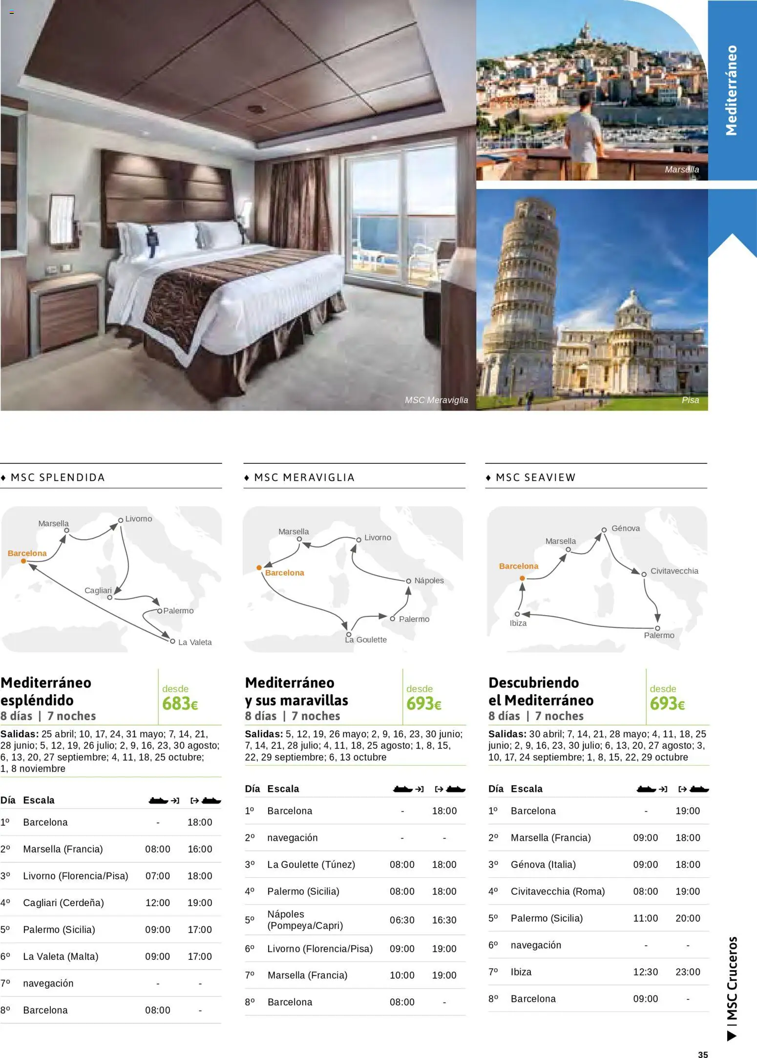 Viajes El Corte Inglés Cruceros marítimos │ válido desde el 01.01.2026 | Página: 36 | Productos: Navegación