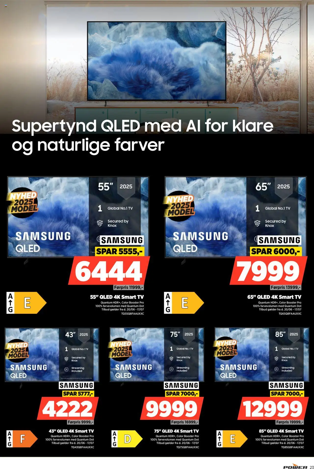 Power Tilbudsavis gyldig fra 20.06.2025 | Side: 23 | Produkter: Smart TV, TV