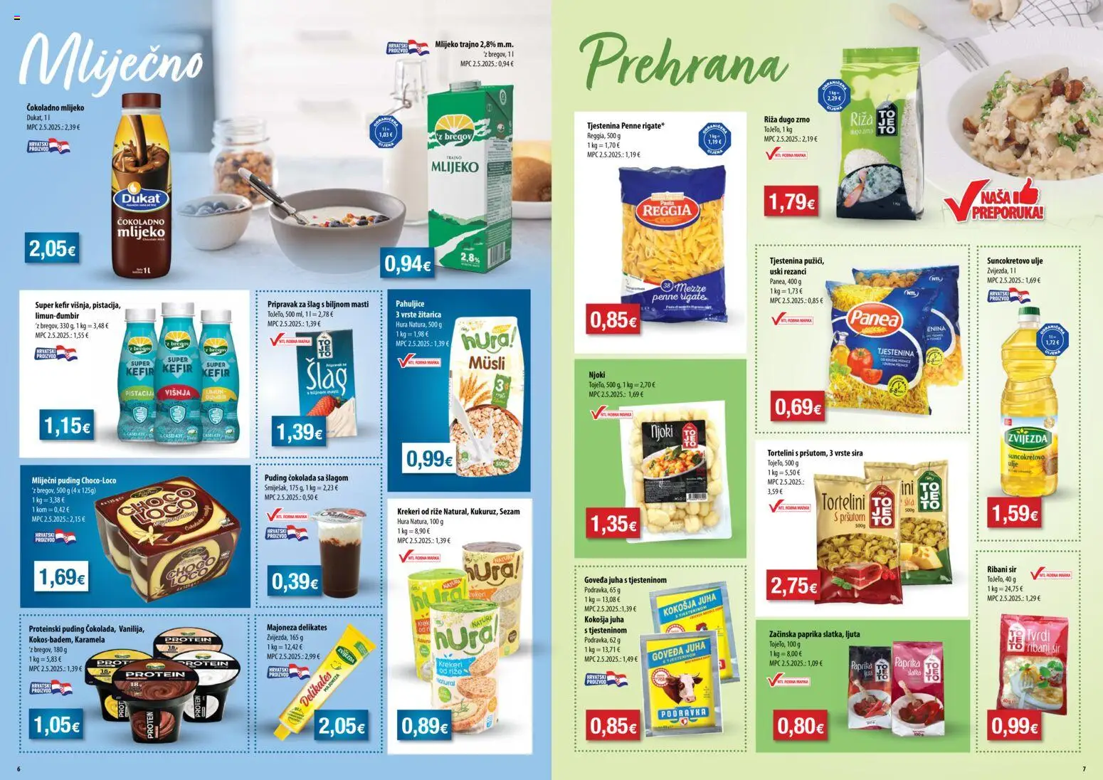 Boso katalog | vrijedi od 12.11.2025 | Stranica: 4 | Proizvodi: Mlijeko, Podravka, Majoneza, Karamela