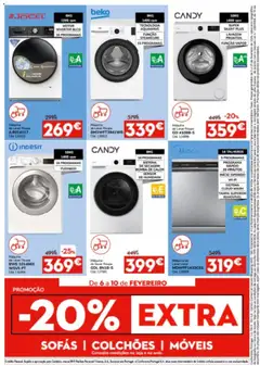 Pré-visualização Conforama folheto válido de 05.02.2026 | Página: 20 | Produtos: Talheres, Sofás, Colchões