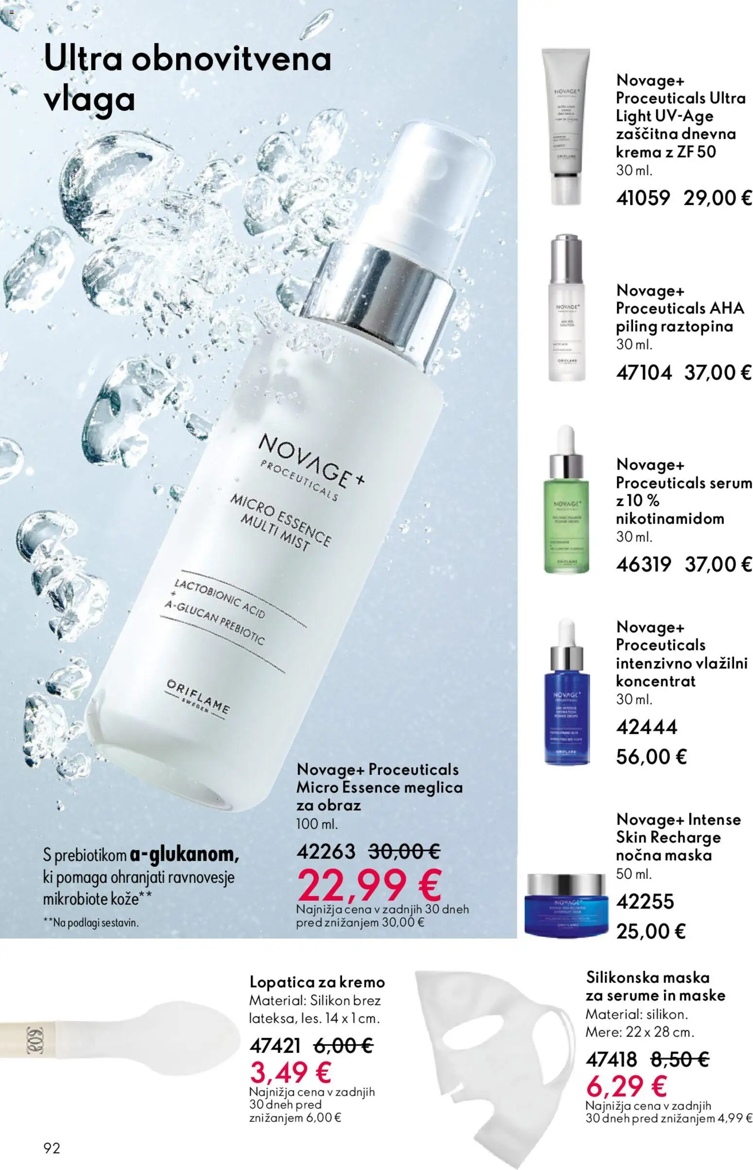 Novi Oriflame katalog ponudbe – veljaven od 22.04.2026 | Stran: 92 | Izdelki: Krema, Maska, Piling, Silikon