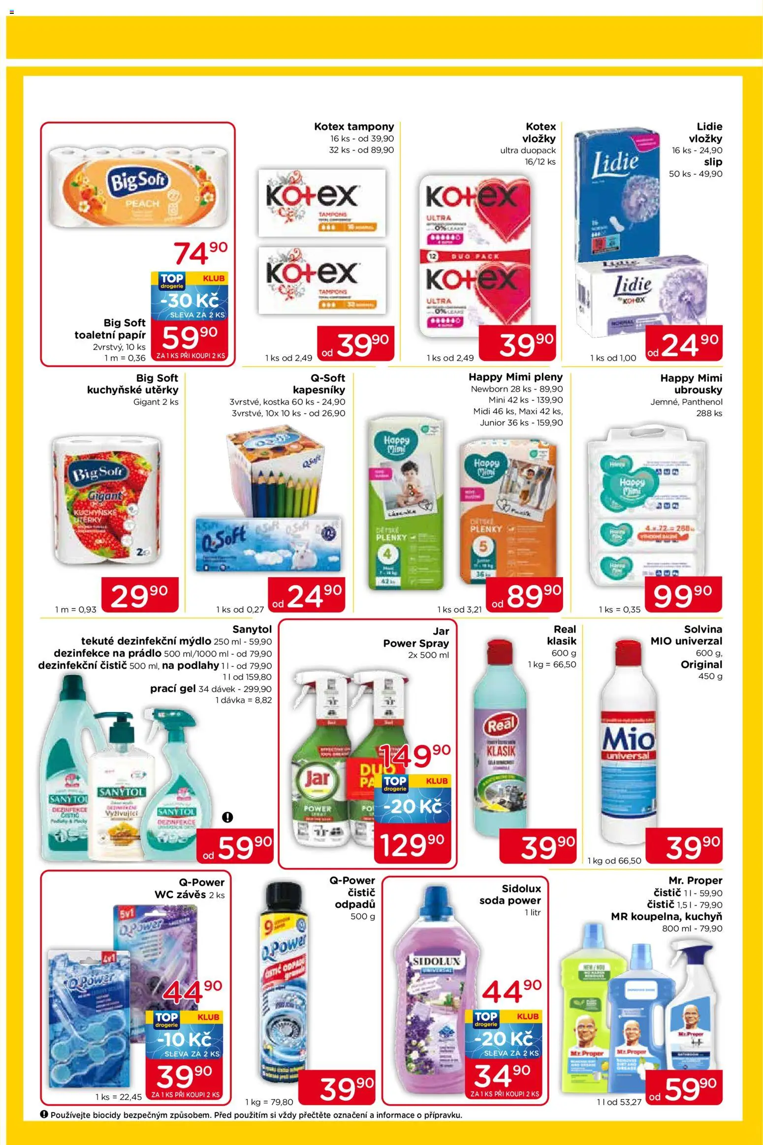 Top drogerie leták od 05.03.2026 | Strana: 3 | Produkty: Závěs, Wc, Drogerie, Pleny