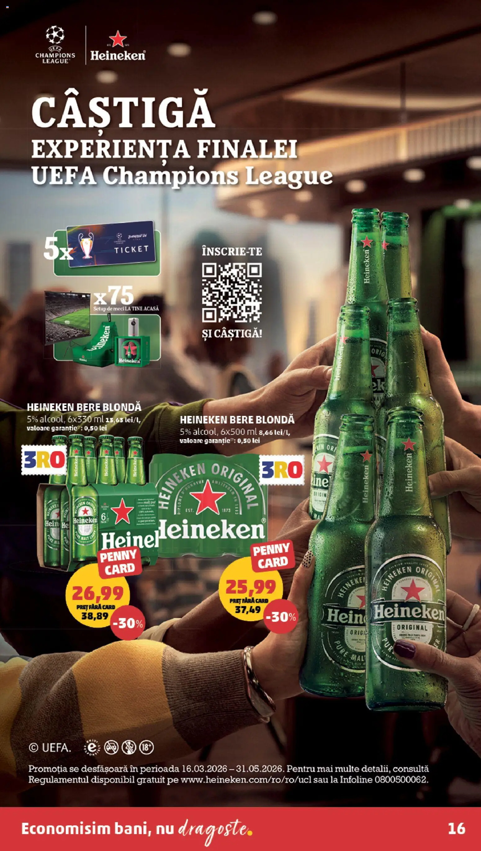 Noul catalog PENNY – valabil de la 25.03.2026 | Pagină: 16 | Produse: Bere