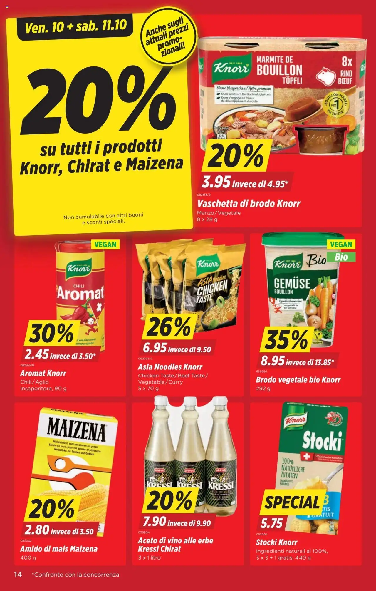 Denner Aktionen IT – gültig ab 07.10.2025 | Seite: 14 | Produkte: Chili, Gemüse, Kartoffeln