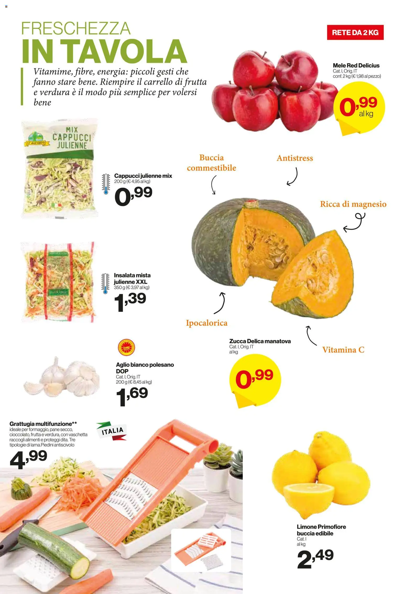 Volantino IN's del 31.12.2025 | Pagina: 8 | Prodotti: Pane, Frutta, Limone, Carrello