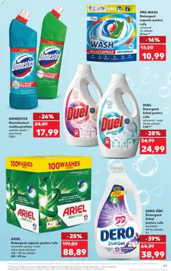 Ofertele Kaufland valabile de la 22.04.2026 | Pagină: 49 | Produse: Detergent