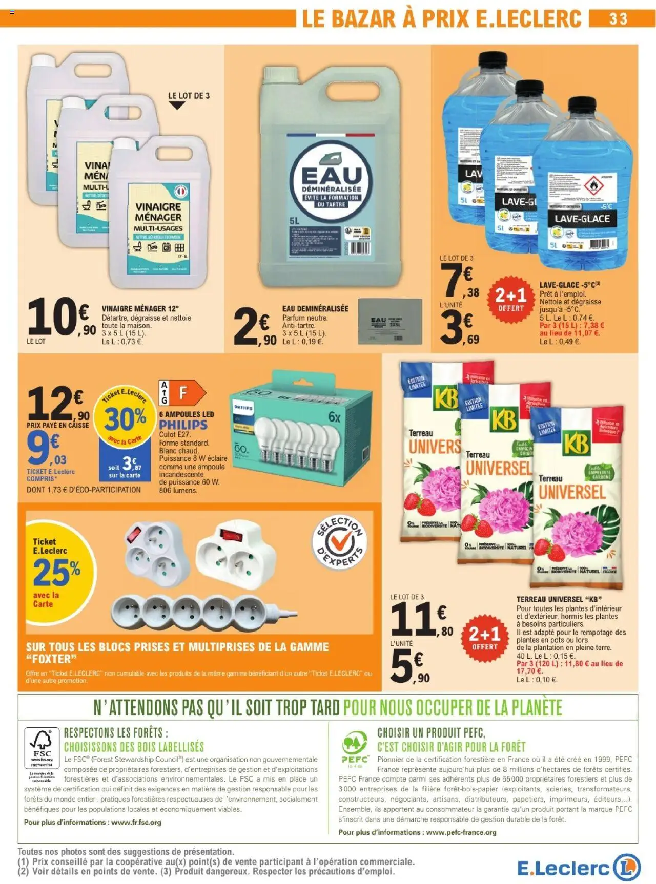  | Page: 33 | Produits: Plantes, Terreau, Prises, Vinaigre