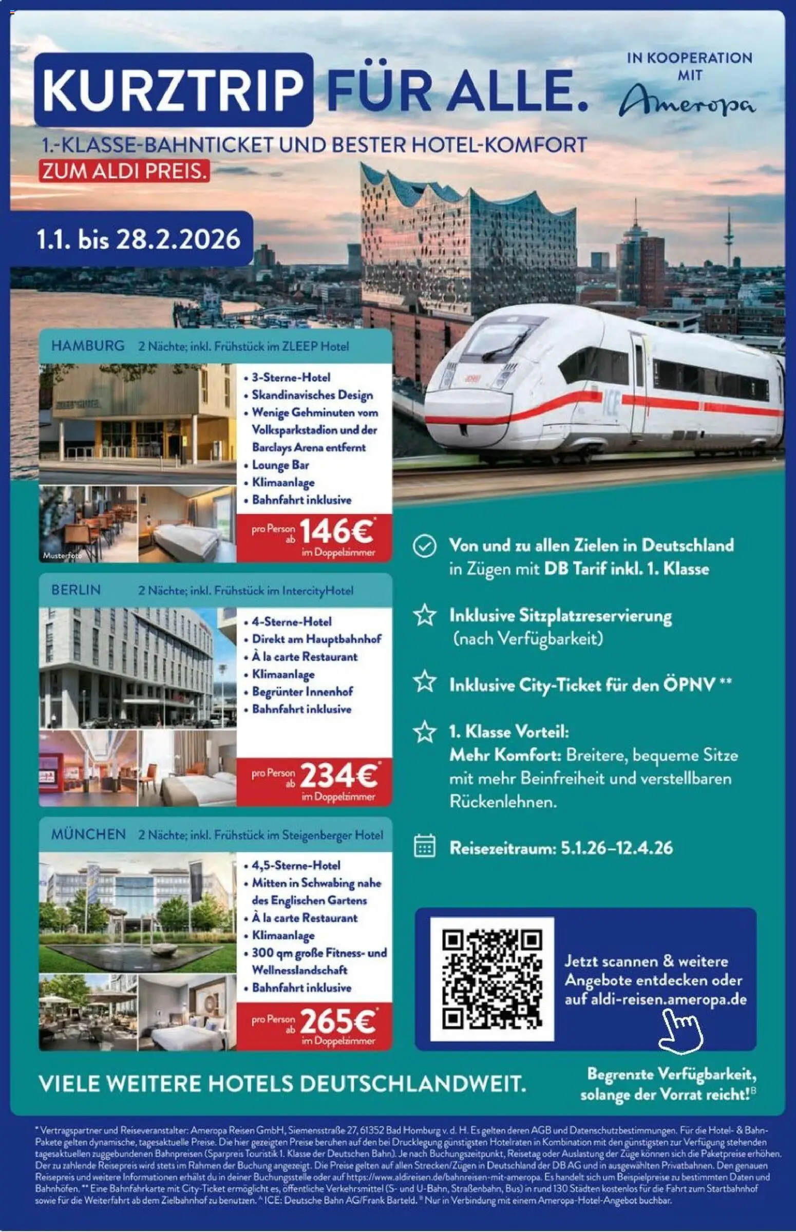 Aldi Reisen Prospekt 	 – gültig ab 01.01.2026 | Seite: 4