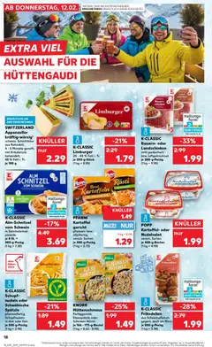 Kaufland Prospekt 	 ab 12.02.2026 gültig | Seite: 18 | Produkte: Käse, Knorr, Schnitzel, Schinken