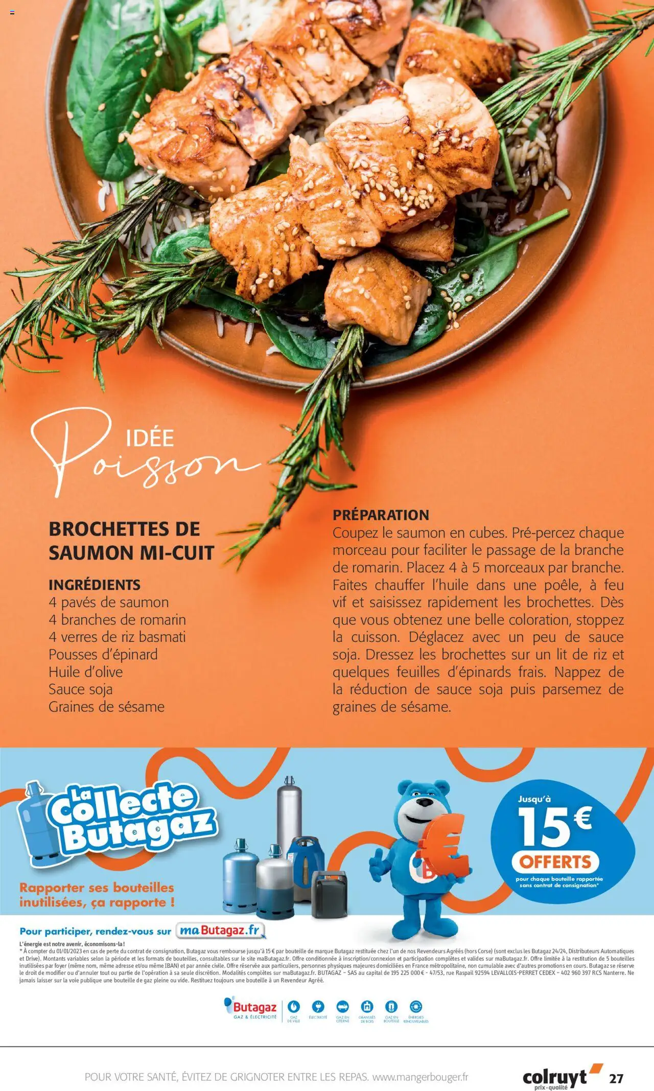 {H1} | Page: 27 | Produits: Huile D'olive, Riz basmati, Huile, Saumon