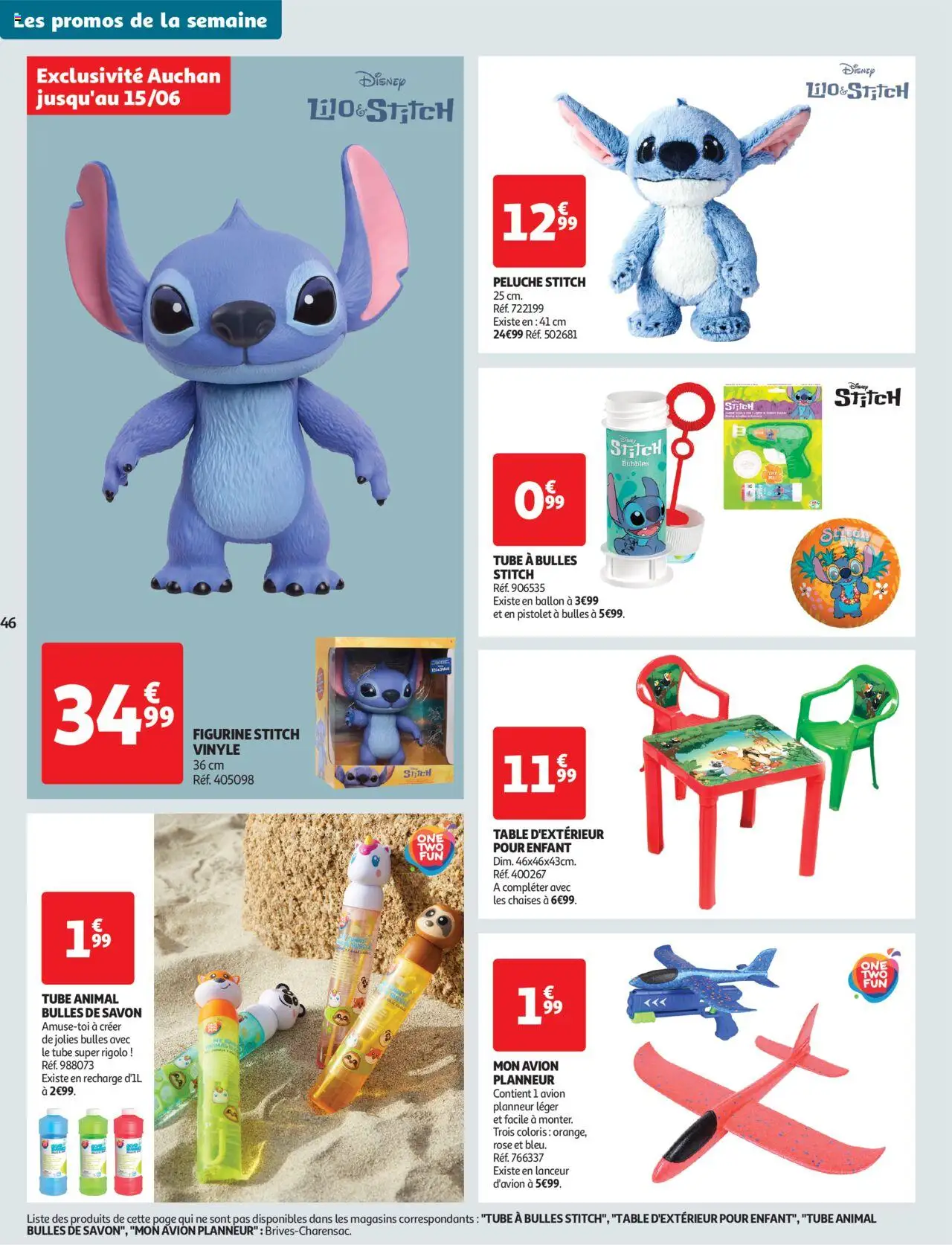  | Page: 46 | Produits: Peluche, Savon, Table