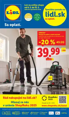 Lidl leták platný od 09.02.2026