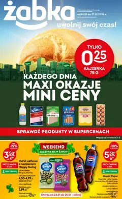 Pogląd oferty "Żabka Gazetka" - ważna od 14.01.2026