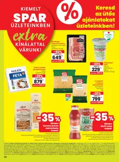 Interspar SPAR extra ajánlat - amely érvényes a következő dátumtól: 17.07.2025
